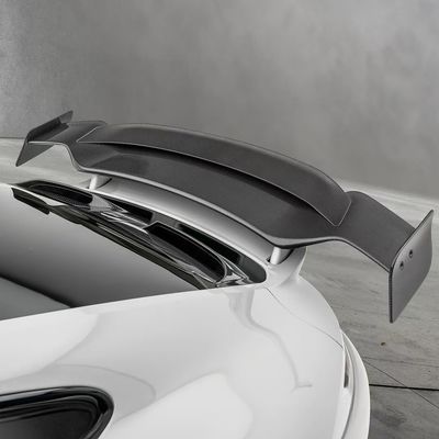 992 Turbo Porsche Body Kit Углеродное волокно MSY стиль Diy Задний бампер Спойлер капот