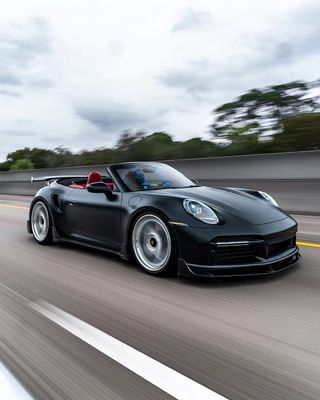992 Porsche Body Kit 2019 - 2020 1016 стиль Углеродные волокна корпус комплект Диффузер спойлер