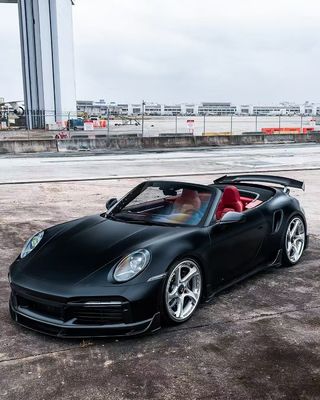 992 Porsche Body Kit 2019 - 2020 1016 стиль Углеродные волокна корпус комплект Диффузер спойлер