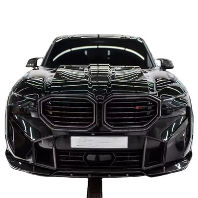 Для BMW XM Углеродные волокна Широкостроительный комплект XM Upgrades RNG-стиль Углеродные волокна Передний губный диффузер Колесо арки Спойлер Hood Широкостроительный корпус