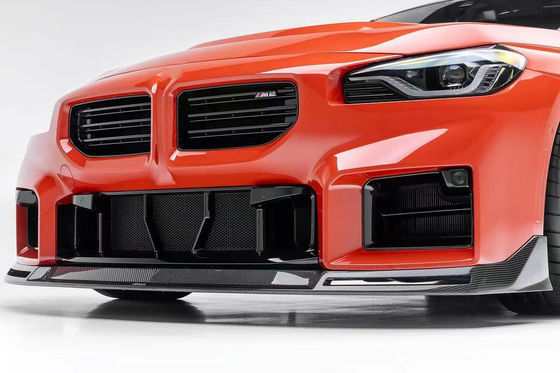 Для BMW M2 Карбоновое корпусное оборудование M2 Усовершенствованный карбоновое корпусное оборудование Ворс-стиль Карбоновое переднее губовое диффузер Спойлер капюшон Боковая юбка