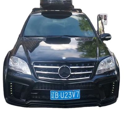 WALD Style Wide Bodyki для Mercedes W164 ML300 ML350 ML400 ML500 ML63 Боди-кит Передняя и задняя боковые юбки