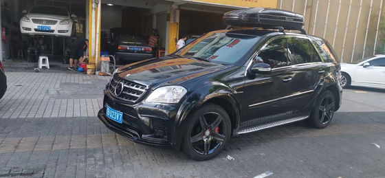 WALD Style Wide Bodyki для Mercedes W164 ML300 ML350 ML400 ML500 ML63 Боди-кит Передняя и задняя боковые юбки