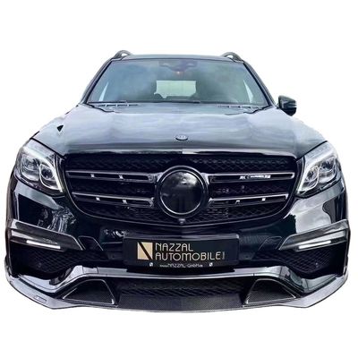 Комплект корпуса из углеродного волокна для бюстгальтера GLS63 320 400 450 500 X166 Комплект корпуса из углеродного волокна GLS63 Передняя лопатка Задний диффузор