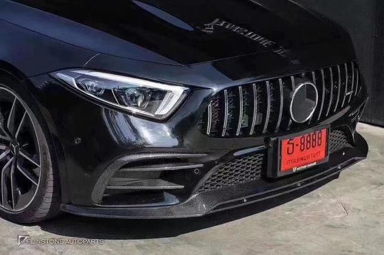 Продажа 2018-2022 для Mercedes CLS300 CLS350 W257 Комплект корпуса из углеродного волокна CLS Углеродный волокна передний скоп спойлер задний диффузер