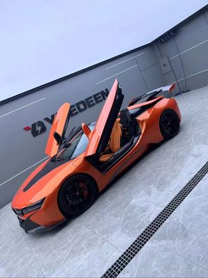 I8 BMW Body Kit Car 2018 - 2019 Углеродные волокна спойлер передний бампер спойлер крыло