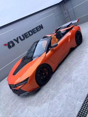 I8 BMW Body Kit Car 2018 - 2019 Углеродные волокна спойлер передний бампер спойлер крыло
