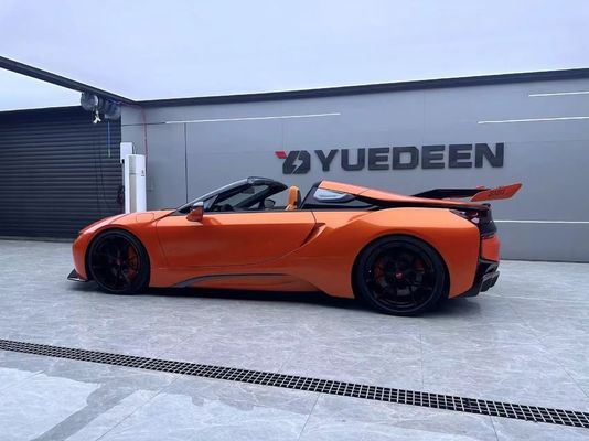 I8 BMW Body Kit Car 2018 - 2019 Углеродные волокна спойлер передний бампер спойлер крыло