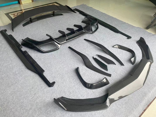 Для Mercedes AMG GT Carbon Fiber Body Kit AMG GT Carbon Fiber Front Lip Diffuser Спойлер