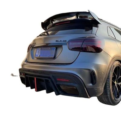Горячая продажа Gla45 Gla260 X156 Углеродные волокна корпусный комплект Gla45 Углеродные волокна задний диффузер 2014-2019
