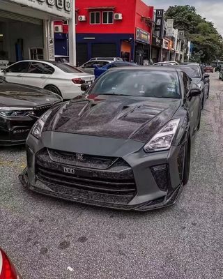 Для Nissan GTR R35 Углеродные волокна корпус Kit GTR Обновленный верхний стиль Углеродные волокна передний и задний бампер Боковые юбки спойлеры