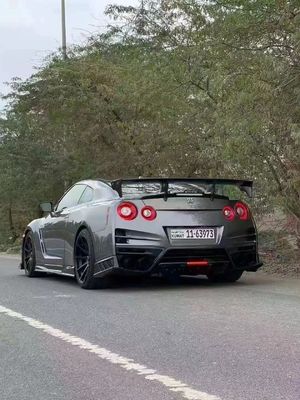 Для Nissan GTR R35 Углеродные волокна корпус Kit GTR Обновленный верхний стиль Углеродные волокна передний и задний бампер Боковые юбки спойлеры