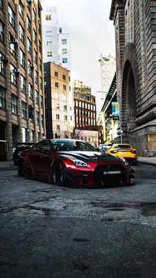 Горячие 2022 Продукты GTR R35wide Bodyki Body Kit для Nissan GTR R35 Передний и задний бампер Спойлер