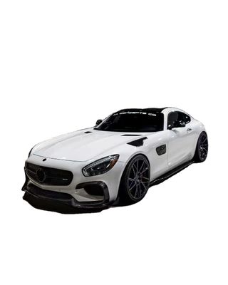 Для Mercedes AMG GT Carbon Fiber Body Kit AMG GT Carbon Fiber Front Lip Diffuser Спойлер