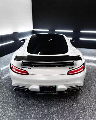 Для Mercedes AMG GT Carbon Fiber Body Kit AMG GT Carbon Fiber Front Lip Diffuser Спойлер