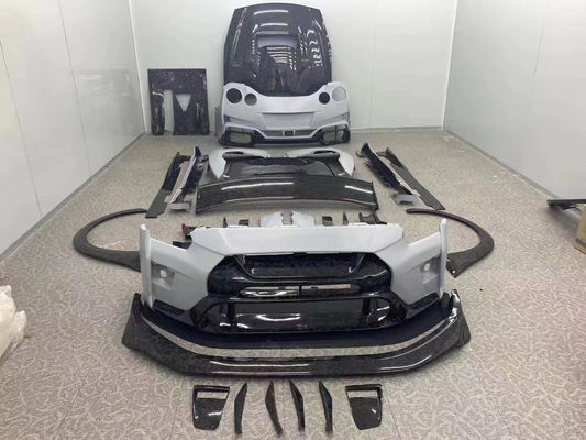 Для Nissan GTR корпусный комплект GTR R35 обновляет корпусный комплект из углеродного волокна в стиле VARIS