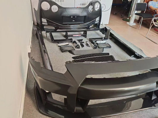 200MM Nissan Gtr Body Kit 2008 - 2020 Nissan Передний бампер Бампер Мобильная крышка Спойлер