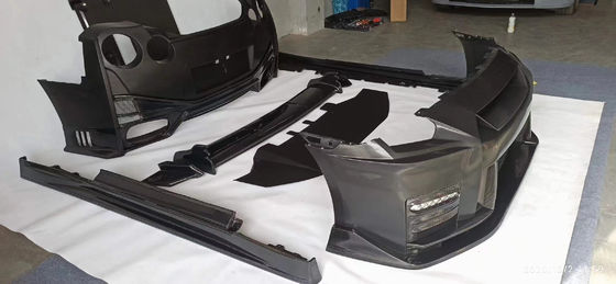 200MM Nissan Gtr Body Kit 2008 - 2020 Nissan Передний бампер Бампер Мобильная крышка Спойлер