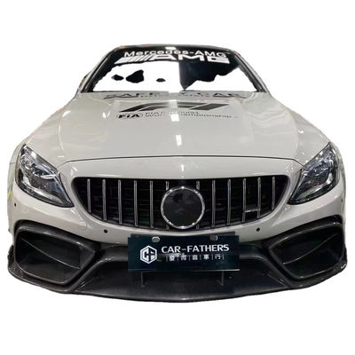Новый продукт для Mercedes W205 AMG C63 Coupe Body Kit C63 Coupe Усовершенствованный IMP стиль передний бампер