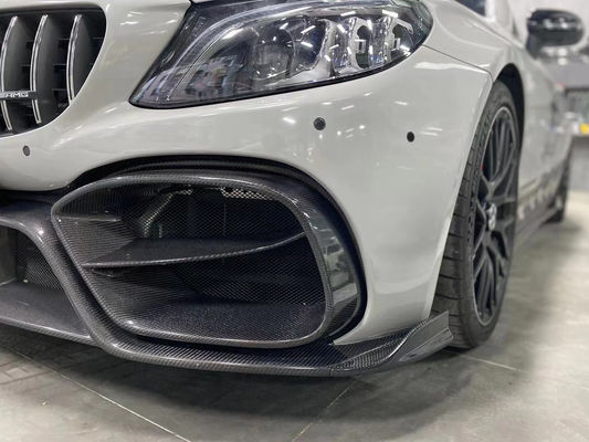 Новый продукт для Mercedes W205 AMG C63 Coupe Body Kit C63 Coupe Усовершенствованный IMP стиль передний бампер