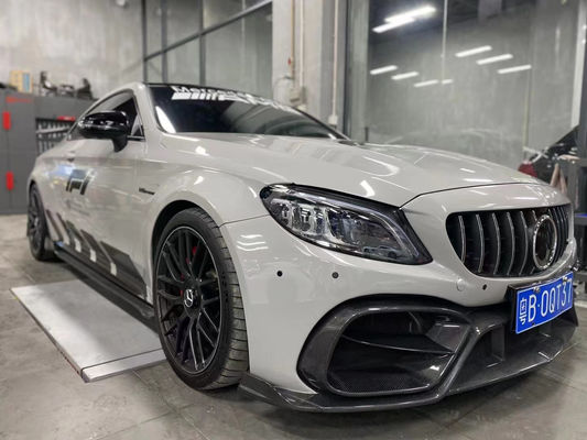 Новый продукт для Mercedes W205 AMG C63 Coupe Body Kit C63 Coupe Усовершенствованный IMP стиль передний бампер