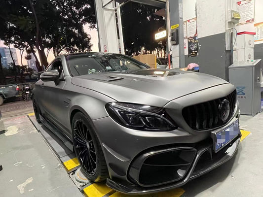 Новый продукт для Mercedes W205 AMG C63 Coupe Body Kit C63 Coupe Усовершенствованный IMP стиль передний бампер