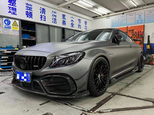 Новый продукт для Mercedes W205 AMG C63 Coupe Body Kit C63 Coupe Усовершенствованный IMP стиль передний бампер