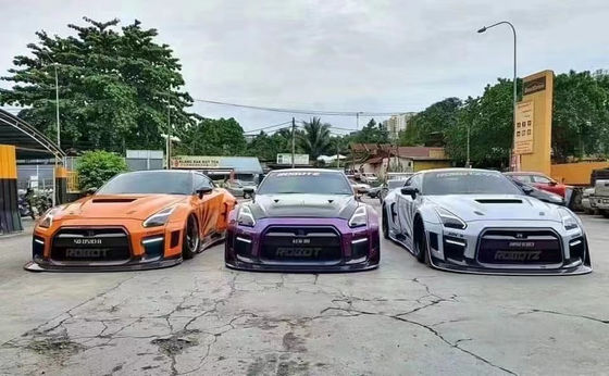 Персонализированный 2022 Nissan Body Kit Передний и задний GTR R35 Автомобильный бампер