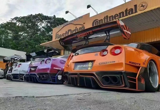 Персонализированный 2022 Nissan Body Kit Передний и задний GTR R35 Автомобильный бампер