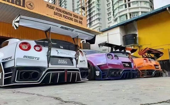 Персонализированный 2022 Nissan Body Kit Передний и задний GTR R35 Автомобильный бампер