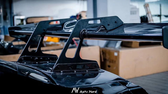 Серебряный GTR Nissan Body Kit LB Style Спойлер Автомобиль Duck Tail Fins Body Kit Спойлер