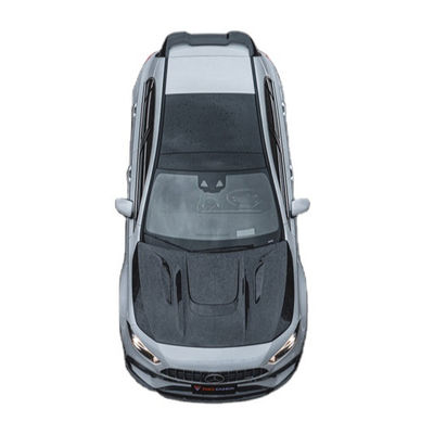 Новый продукт Комплект корпуса из углеродного волокна для Mercedes CLA45S W177 CLA45S W177 Углеродного волокна передняя лопатка диффузор спойлер