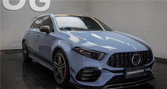 Новый продукт Комплект корпуса из углеродного волокна для Mercedes CLA45S W177 CLA45S W177 Углеродного волокна передняя лопатка диффузор спойлер
