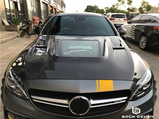 Покрытие из углеродного волокна для Benz C63 Coupe Углеродный волокна материал C63 Углеродные волокна капот капот двигателя
