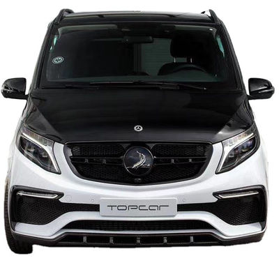 Корпусный комплект для Benz Vito V260 FRP + Углеродные волокна Vito V260 Обновленный TOPCAR стиль Передний и задний бампер корпусные комплекты