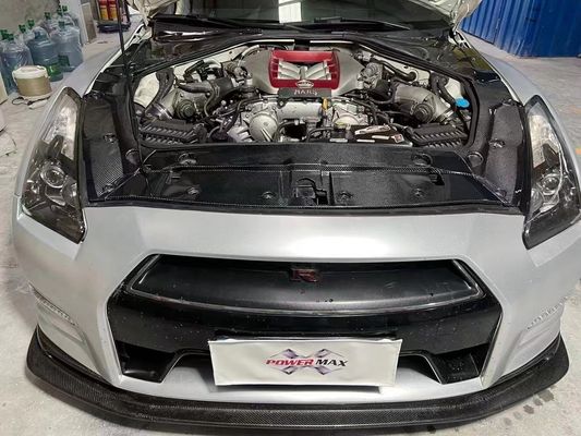 2007- 150 мм Nissan Body Kit GTR R35 Углеродный волокно двигатель щит батарея охранник антифриз