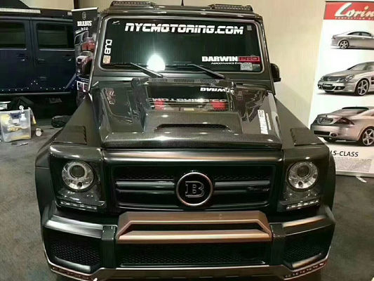Для Benz G Class W463 W464 Капот из углеродного волокна G500G55G63G350 IMP Прозрачный стиль крышки машины