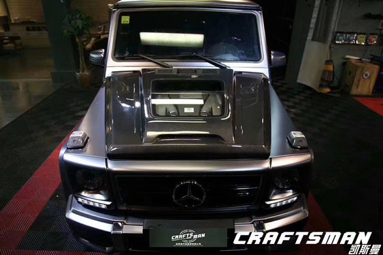 Для Benz G Class W463 W464 Капот из углеродного волокна G500G55G63G350 IMP Прозрачный стиль крышки машины