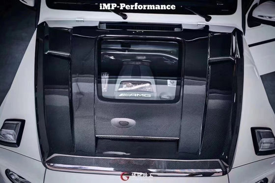 Для Benz G Class W463 W464 Капот из углеродного волокна G500G55G63G350 IMP Прозрачный стиль крышки машины