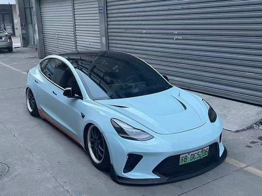 Новый продукт Model 3 Body Kit Model 3 Передние и задние бамперы 2019-2022 Резиновые волокна