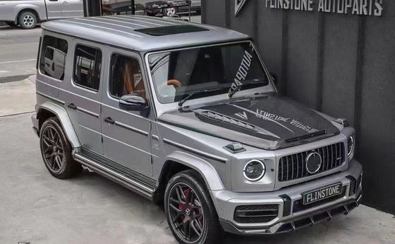 Для Benz G-класса W464 W463 G500 G550 G63 G350 Углеродные волокна Machine Cover