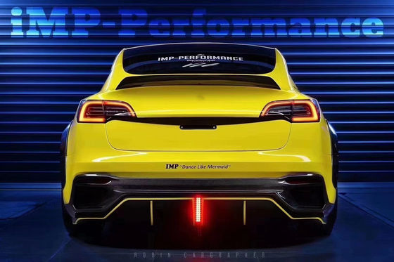 Новый продукт Model 3 Wide Bodyki для Tesla MODEL 3 Body Kit Upgrade IMP Style Передние и задние спойлеры бампера