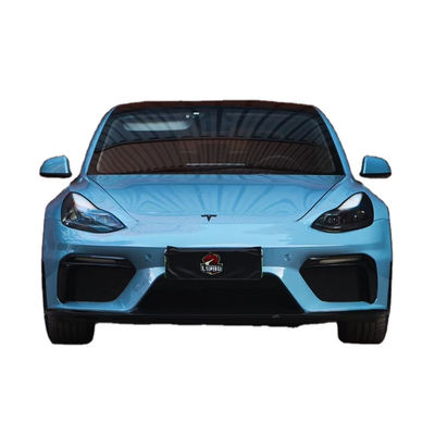 Автозапчасти для Tesla Model 3 Body Kit PP Пластиковый материал MODEL 3 Усовершенствованный передний бампер в стиле GT4