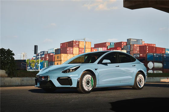Автозапчасти для Tesla Model 3 Body Kit PP Пластиковый материал MODEL 3 Усовершенствованный передний бампер в стиле GT4