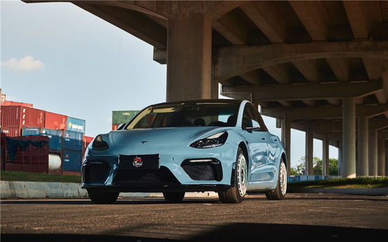 Автозапчасти для Tesla Model 3 Body Kit PP Пластиковый материал MODEL 3 Усовершенствованный передний бампер в стиле GT4