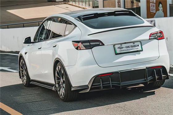 Автозапчасти для Tesla MODEL Y Carbon Fiber Body Kit MODEL Y Upgraded MIW-style Carbon Fiber Front Shovel Diffuser Spoilerbody Kit Автозапчасти для Tesla MODEL Y Carbon Fiber Body Kit MODEL Y Upgraded MIW-стиль Carbon Fiber Front Shovel Diffuser Spoiler Body Kit