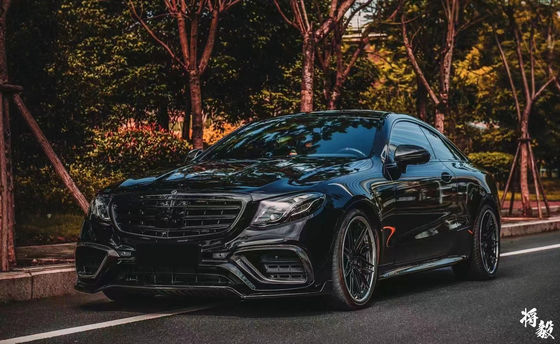 Авточасть для Mercedes E-Class W238 E300 E63 Body Kit W238 Coupe Upgrades Bras-style Front Scoop Diffuser Spoiler Body Kit Авточасть для Mercedes E-Class W238 E300 E63