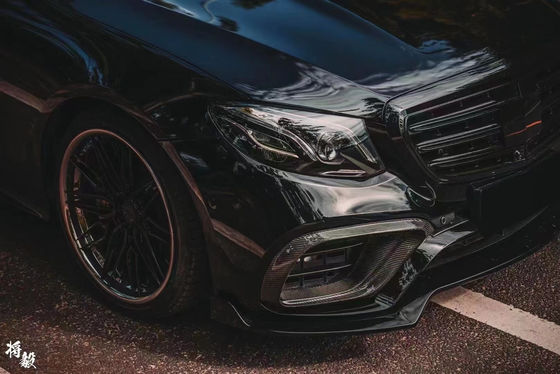 Авточасть для Mercedes E-Class W238 E300 E63 Body Kit W238 Coupe Upgrades Bras-style Front Scoop Diffuser Spoiler Body Kit Авточасть для Mercedes E-Class W238 E300 E63