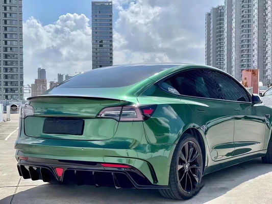 FPR 2019 Spoiler For Tesla Model 3 Body Kit 2022 ACP Style Передний и задний бампер