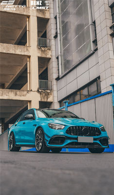 Автозапчасти Комплект корпуса из углеродного волокна для Mercedes E63S 2021 E63s Комплект корпуса из углеродного волокна для автомобильного диффузера